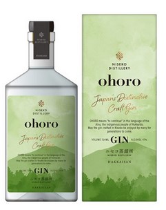 弊社オススメ商品紹介　～ニセコ蒸溜所 ohoro GIN オホロ ジン～